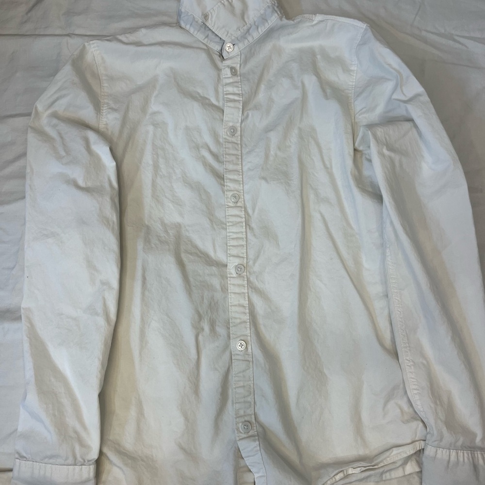 H&M Kids White Button Down Shirt